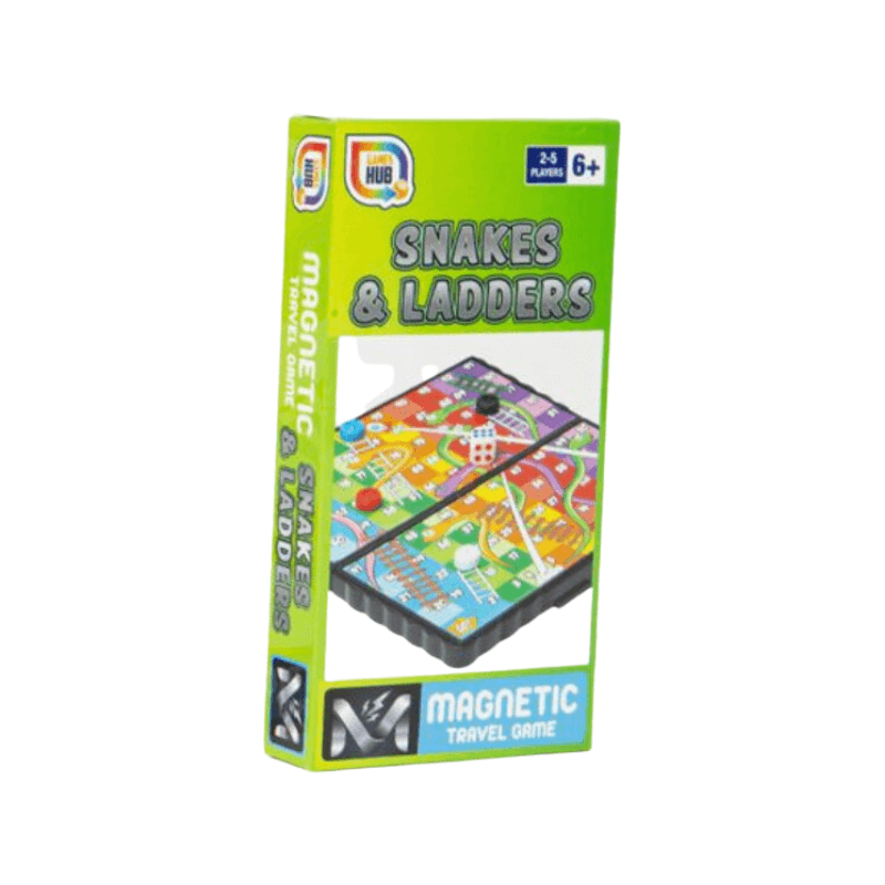 Wholesale Magnetic Travel Snakes & Ladders - (Case of 24)