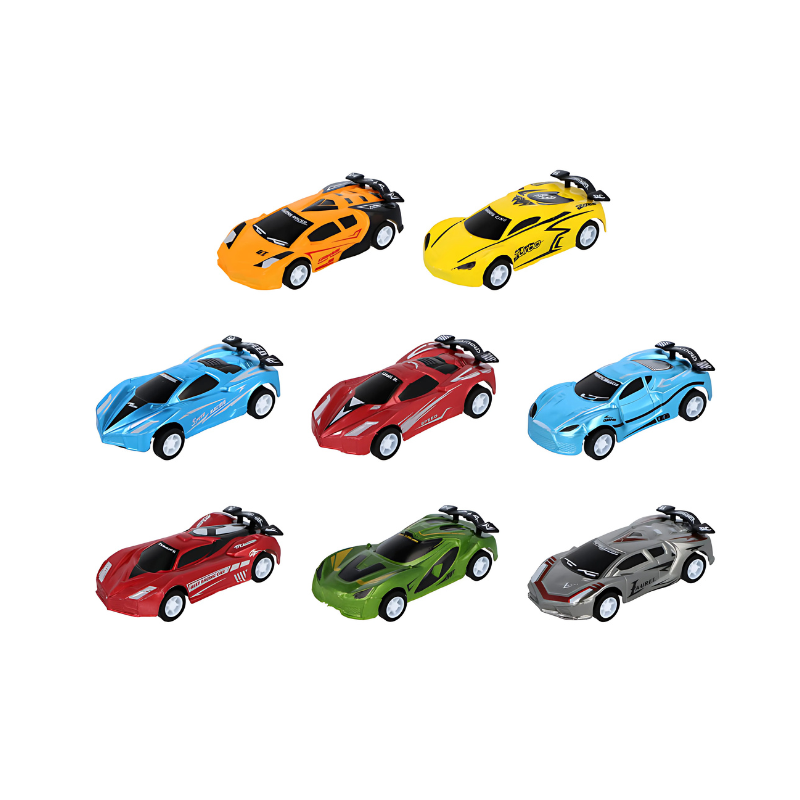 Model Pull Back Race Cars