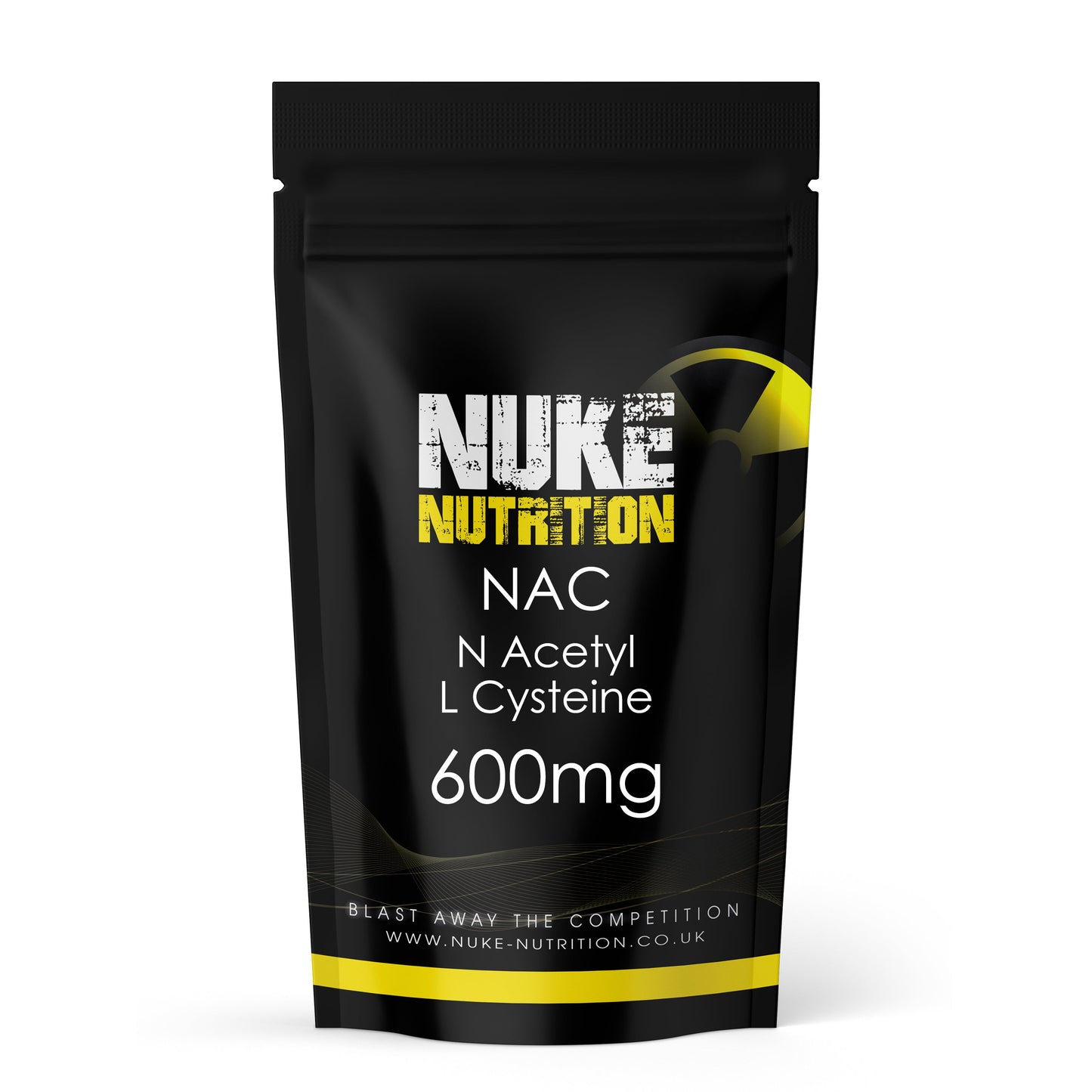NAC (N-Acetyl Cysteine) 600mg Capsules Max Strength Amino Acid with High Bioavailability
