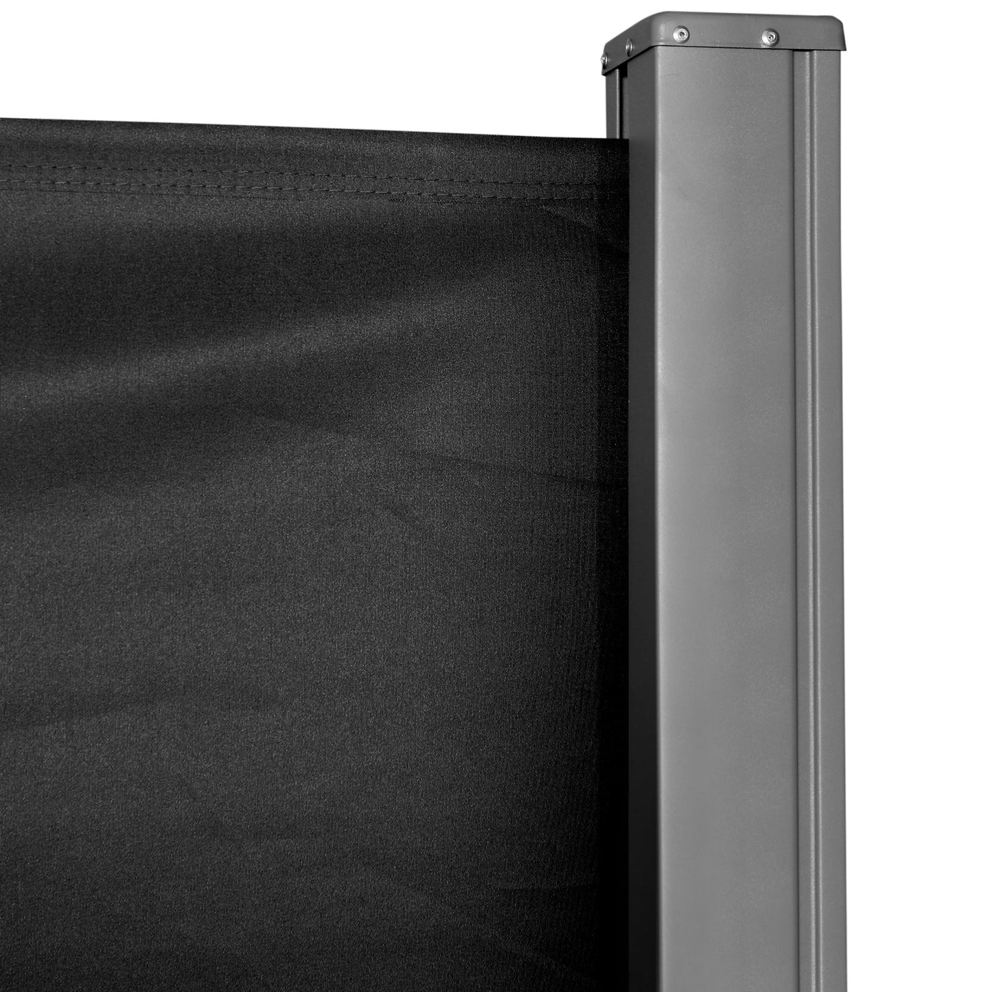 Retractable Sun Side Awning Screen Fence Patio Garden Wall Balcony Screening Panel Outdoor Blind Privacy Divider 3x1.8M