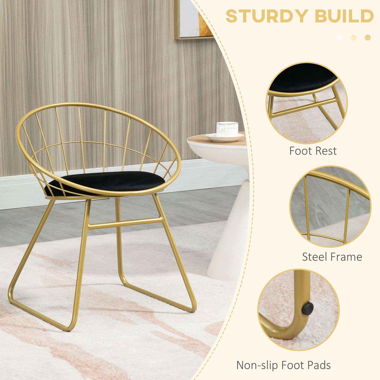 Modern Dining Chairs Set of 2