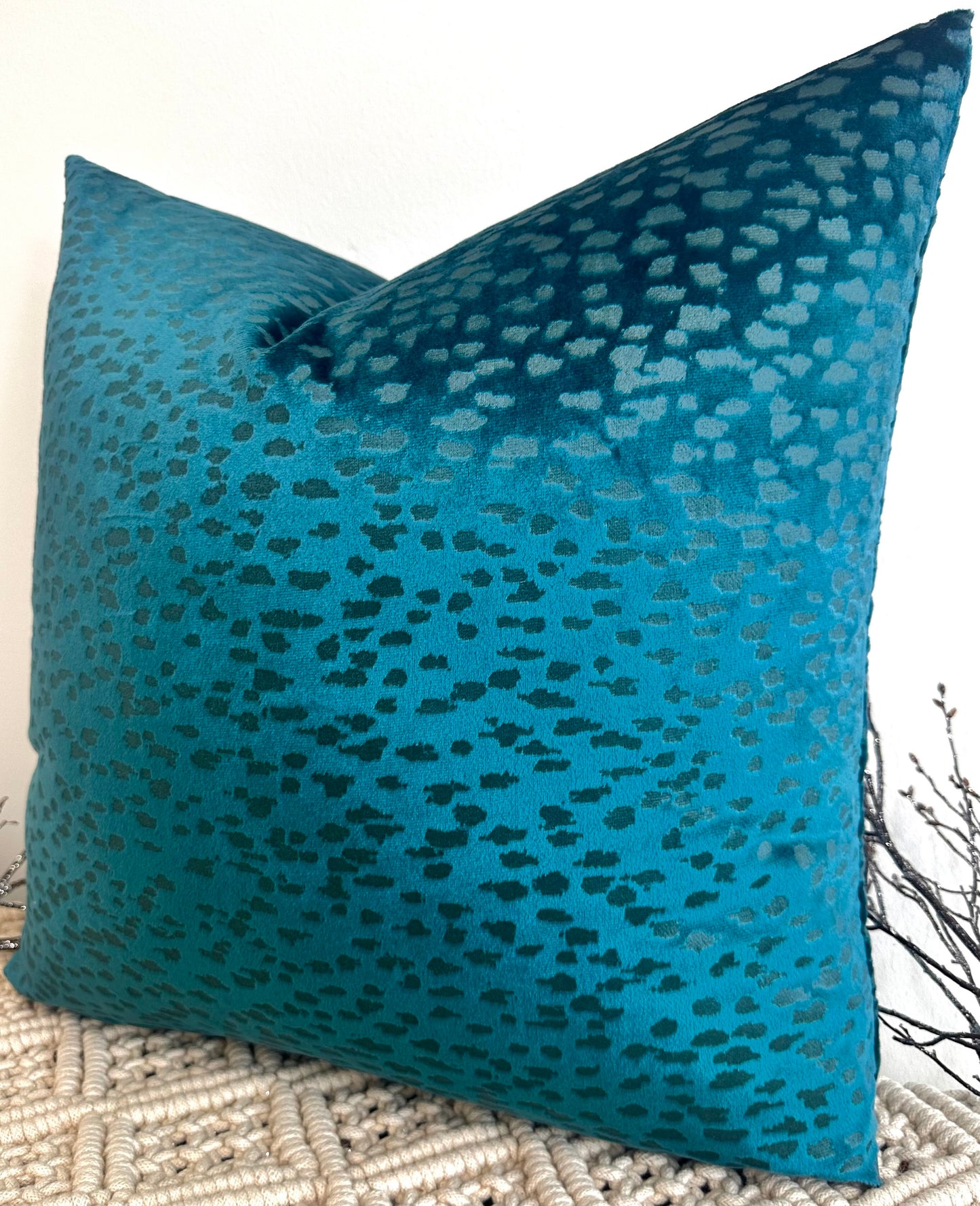 The Couture Cushion - The Peacock Asics - Style No. 170