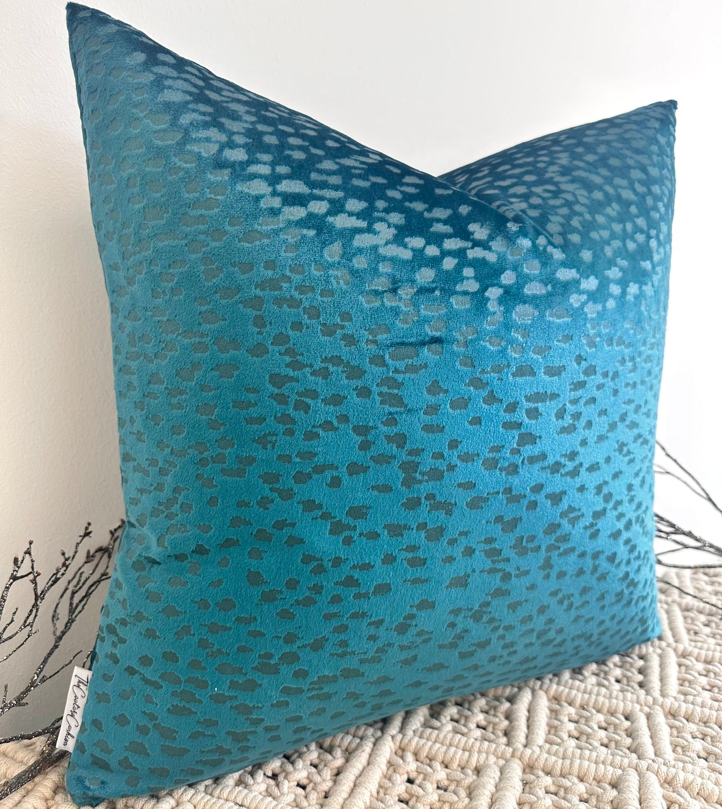 The Couture Cushion - The Peacock Asics - Style No. 170