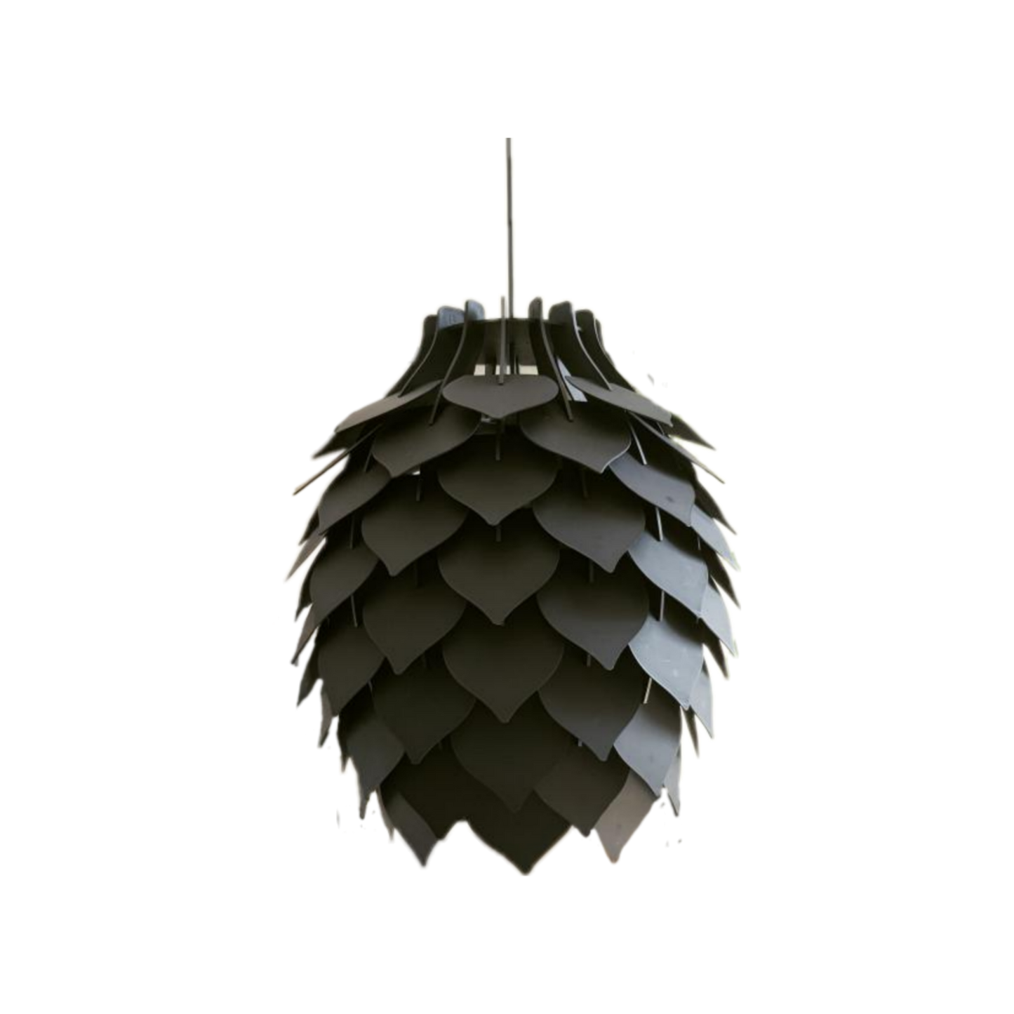 Protea Satin Black Pendant L