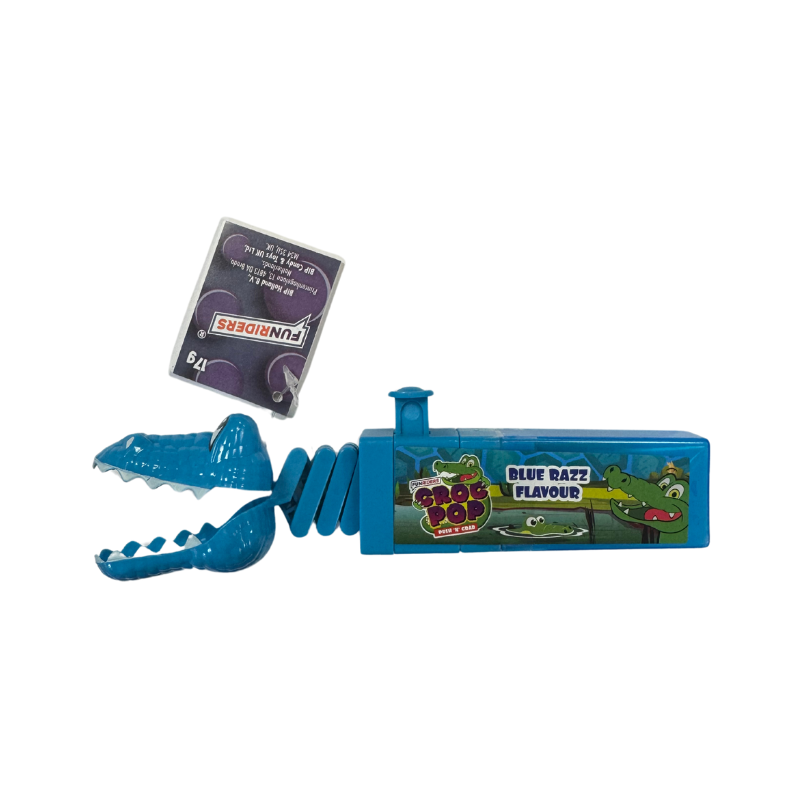Push 'N' Grab Croc Pop - Blue Razz