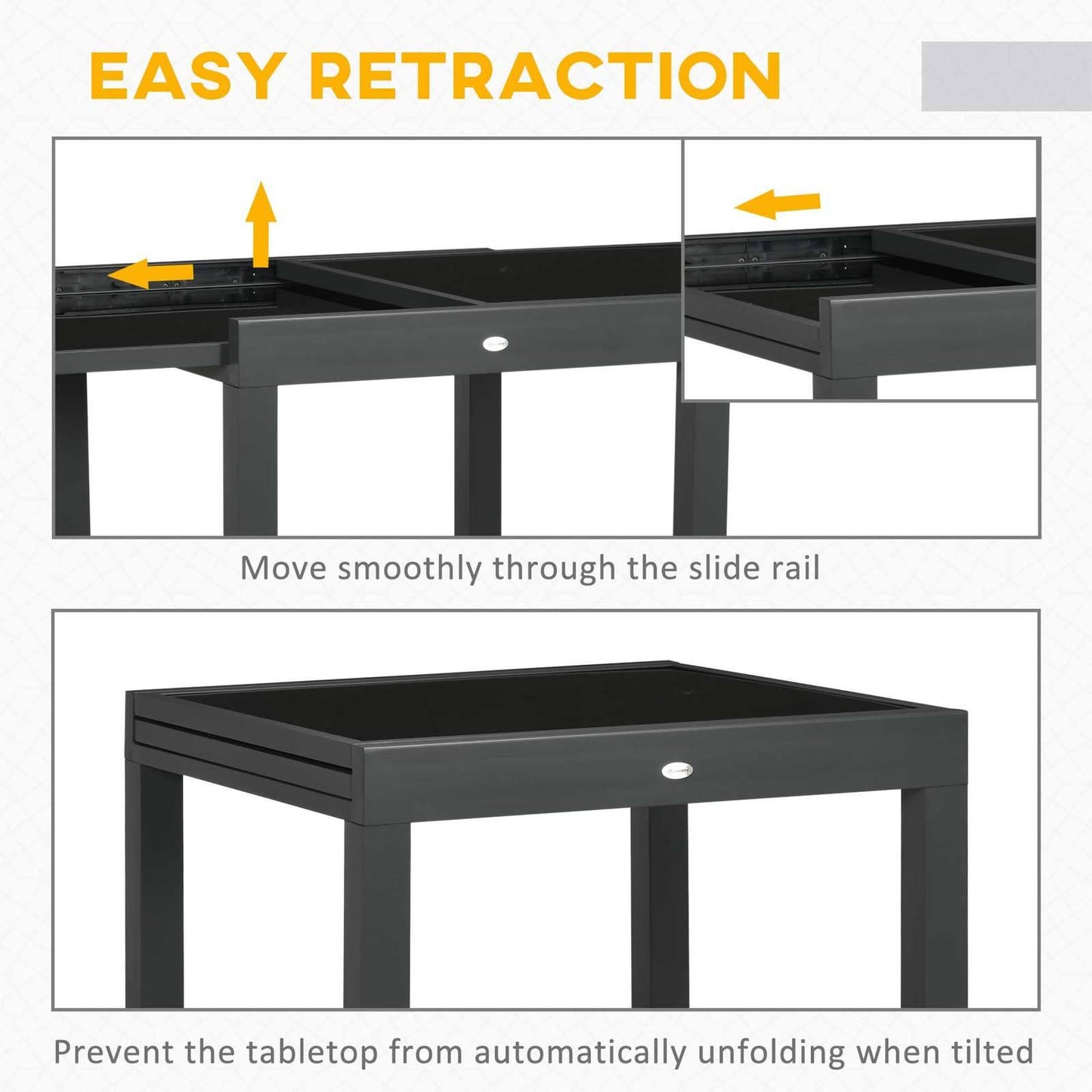 Extending Garden Table