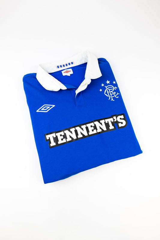 Rangers FC 2010-11 Football Shirt (XL)
