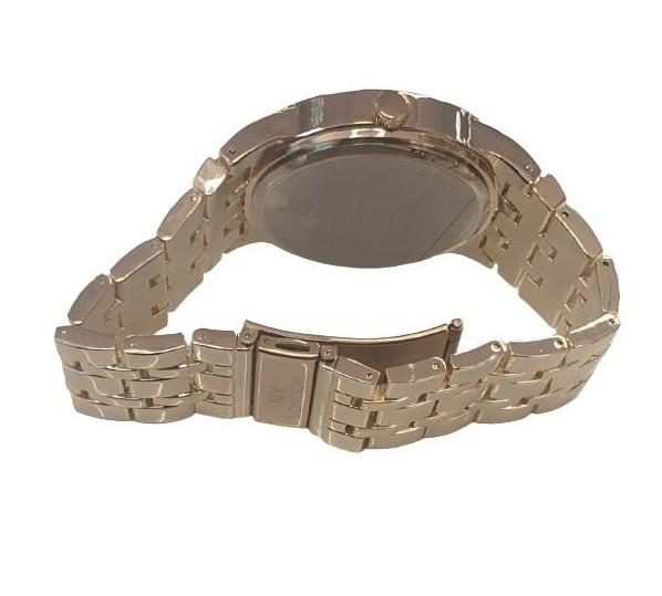 NY LONDON GENTS BLING WATCH PI-7469 GOLD