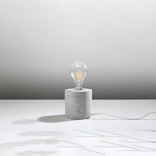 Desk lamp concrete Salgado industrial Design E27