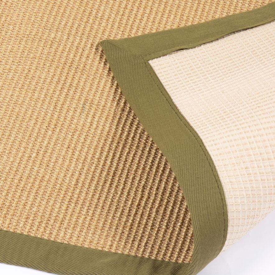 Swinton Sisal Jute Boucle 160x230cm Green Rug