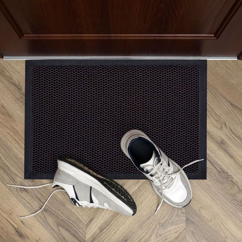 Pallet: Doortex Meshmat Entrance Mat, Metallic Blue / Orange