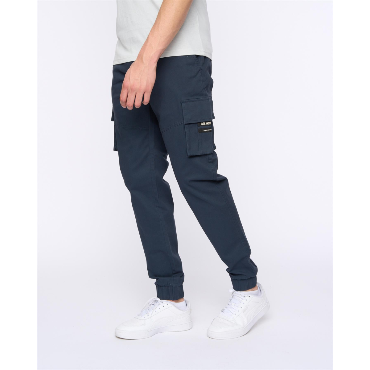Chemmer Woven Jog Pants Navy