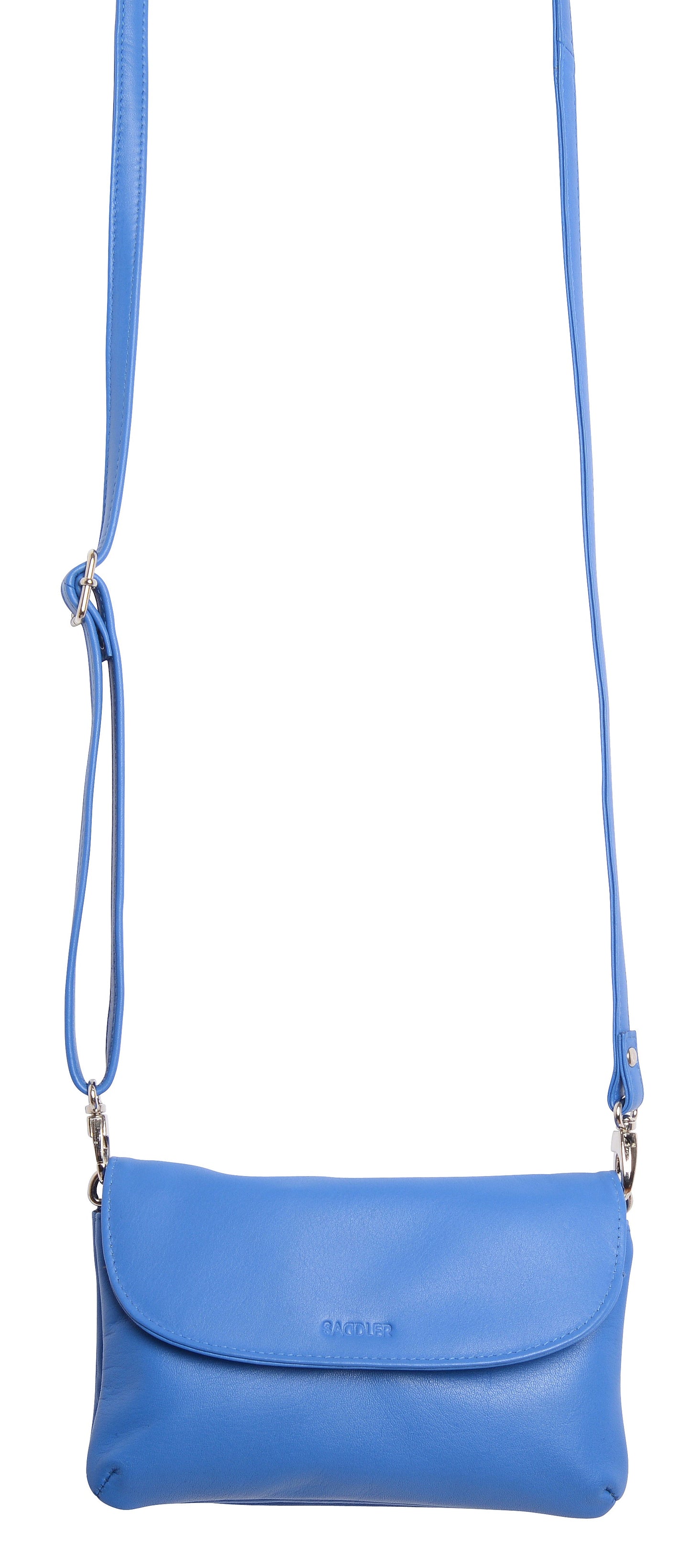 SADDLER Audrey Compact Leather Crossbody Bag & Clutch – Versatile & Stylish - Gift Boxed