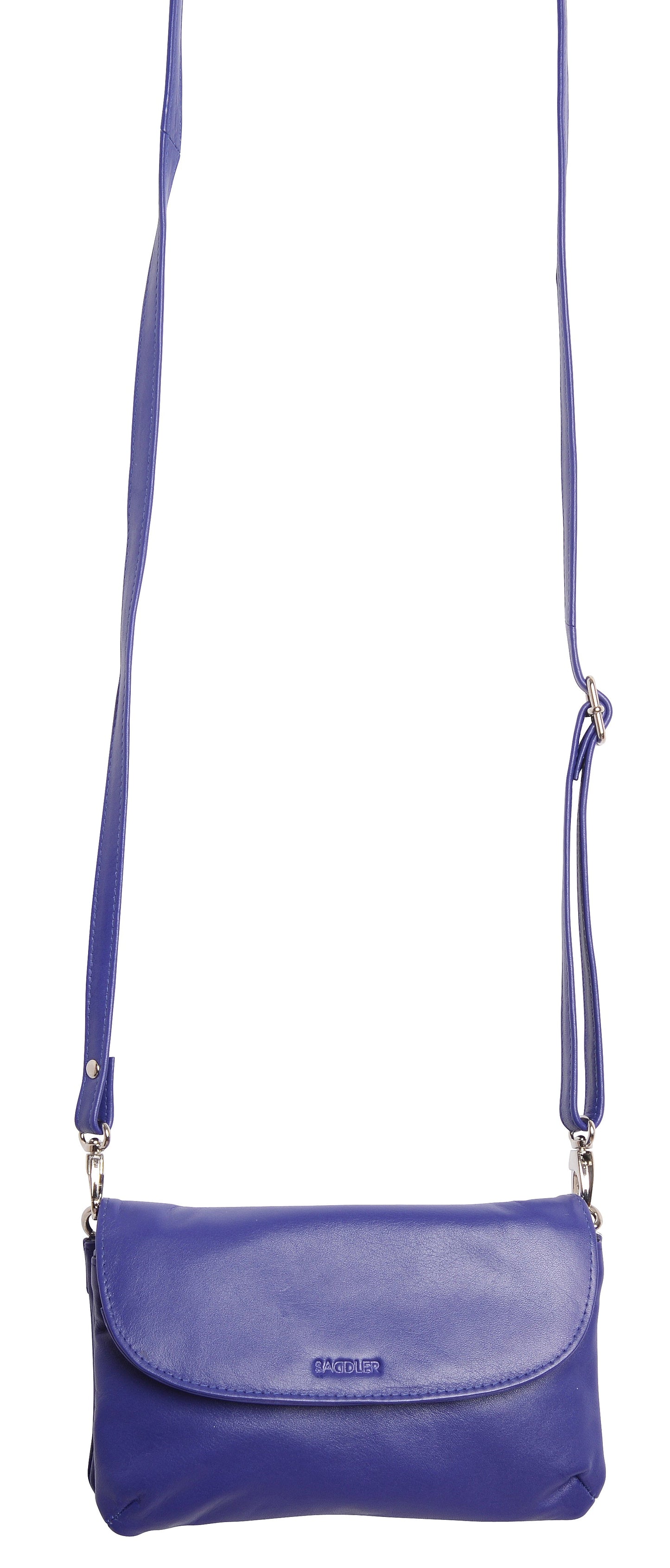 SADDLER Audrey Compact Leather Crossbody Bag & Clutch – Versatile & Stylish - Gift Boxed