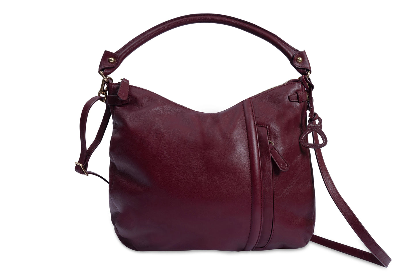 Julia Leather Hobo Bag – Handmade by Saddler - Versatile, Stylish & Spacious Design