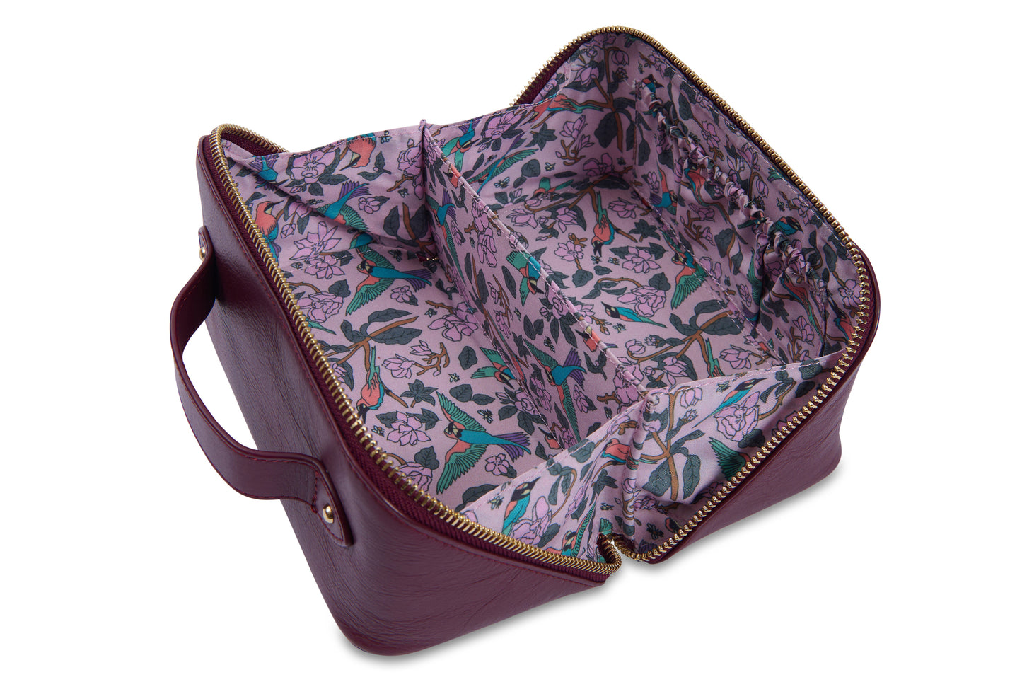 SADDLER "Harriet" Real Leather Vanity Box Case (Gift Boxed)