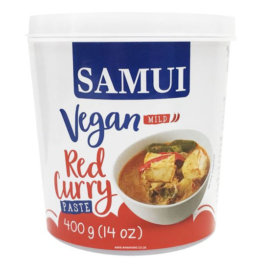 SAMUI Vegan Red Curry Paste 400g