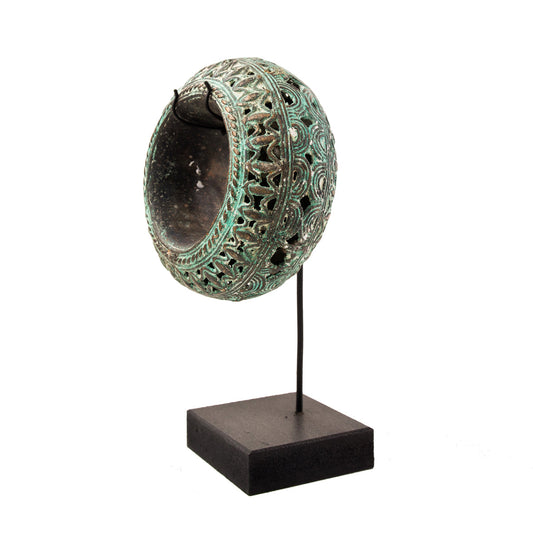 Benin Bronze Bangle 107H