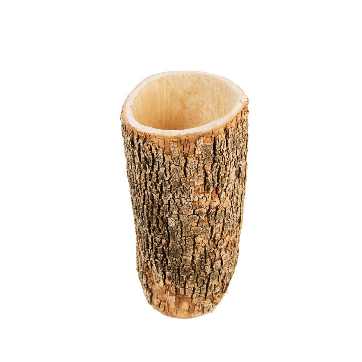 Zimbabwe Carved Bark Container