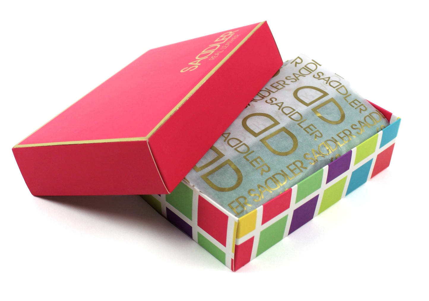 Compact Leather Coin & Card Purse "Ellie" – Handmade by Saddler | RFID Protected & Gift Boxed | With Front Zip Pocket & Key Holder