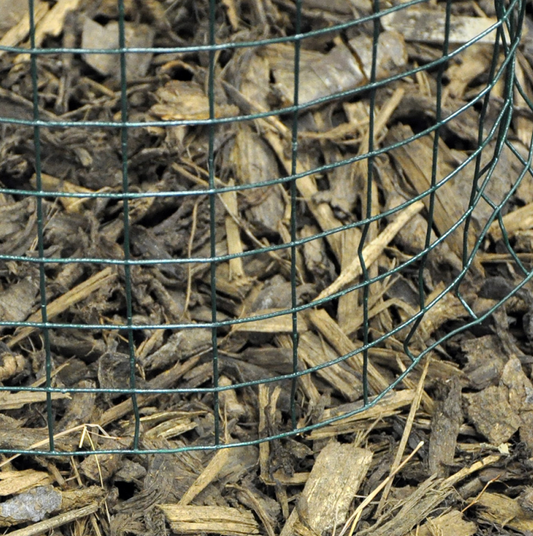 PVC Square Mesh Wire Plastic Coated Chicken Wire Thick Garden Fencing