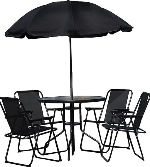 Six Piece Garden Patio Furniture Set