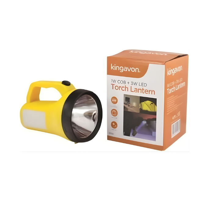 3W LED Rechargeable Flashlight Torch