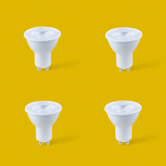4 Pack ProVision GU10 LED Spotlight Bulbs 5W - Bright / Warm White