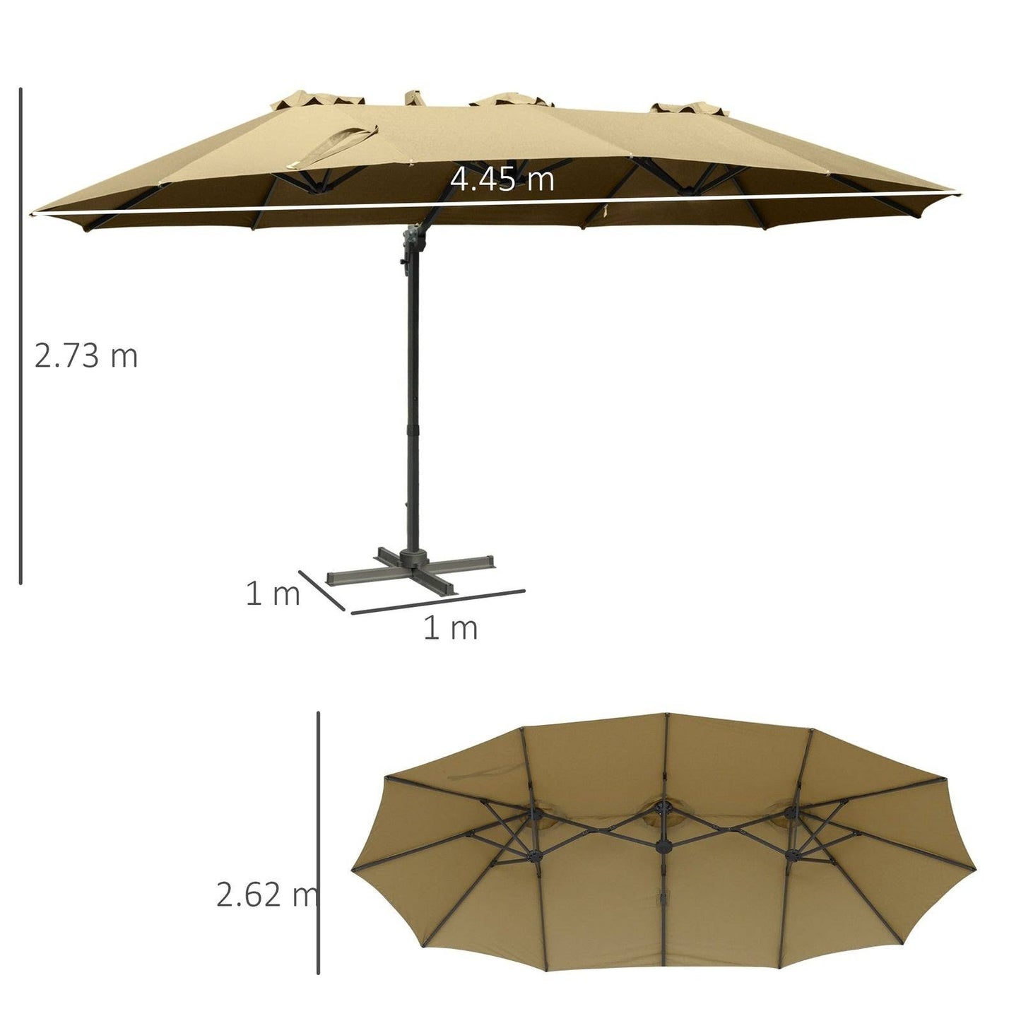 4.5 m Patio Parasol