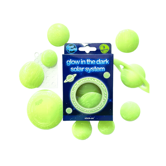 Stick On Glow In The Dark Solar System