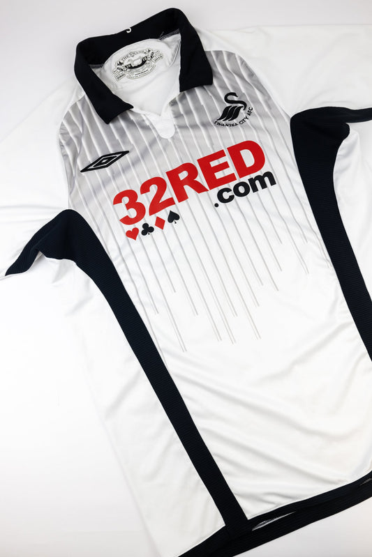 Swansea City 2009-10 Football Shirt (Small)