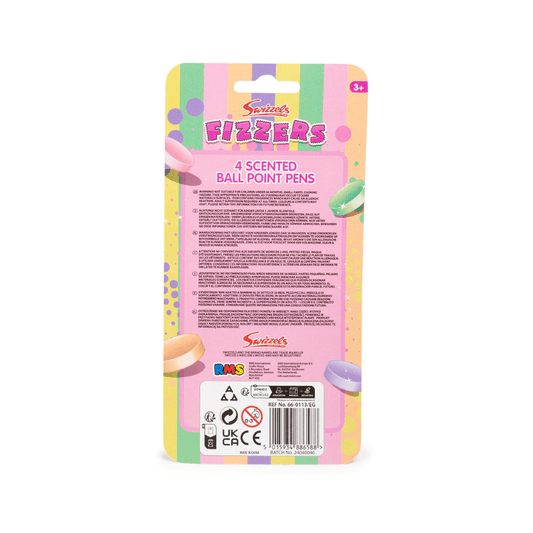 Swizzels Fizzers Scented Ball Point Pens 4 Pack