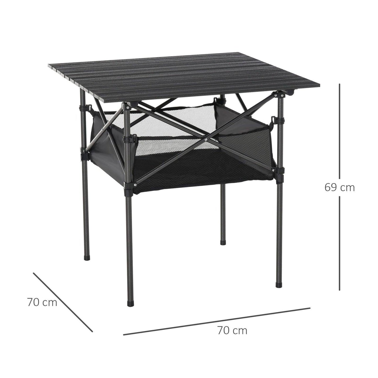 Outdoor Folding Camping Table W/ Storage Bag