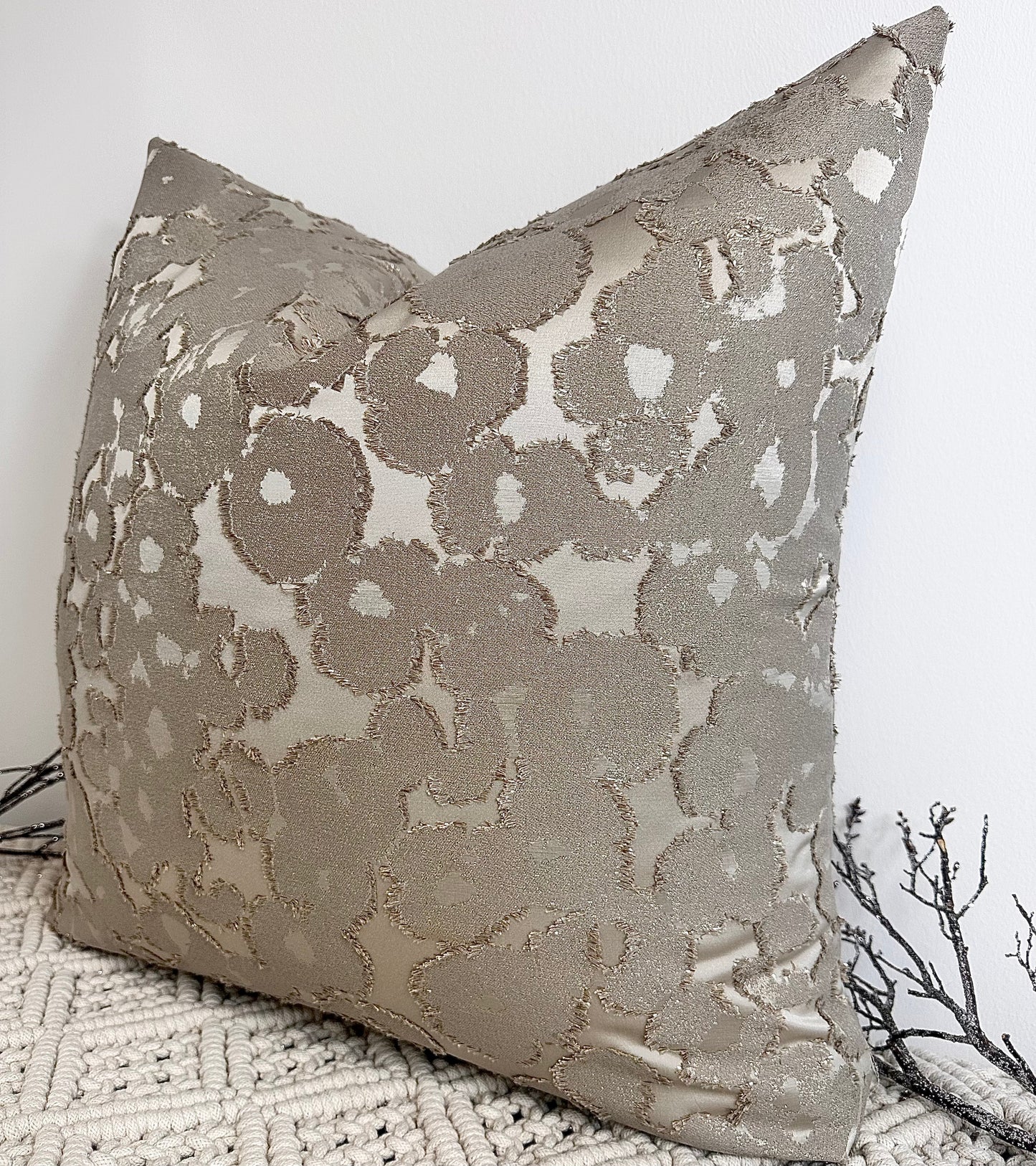 The Couture Cushion - The Taupe Lucye - Style No. 99