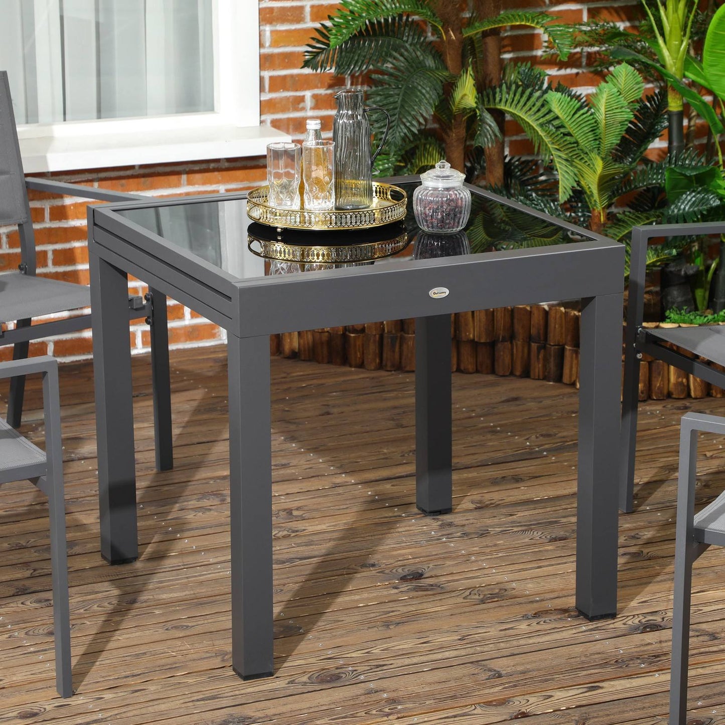 Extending Garden Table