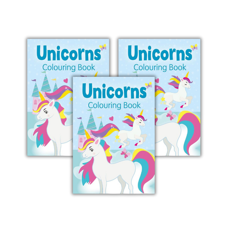 Wholesale Unicorns Colouring Book - (Case of 24)