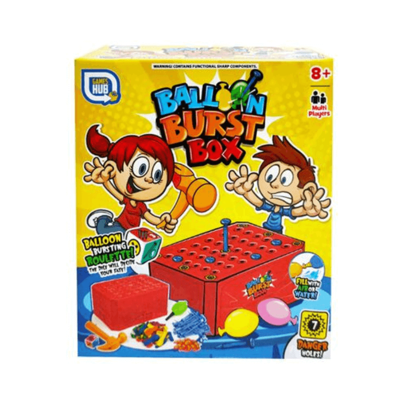 Wholesale Balloon Burst Box Game - (Case of 12)