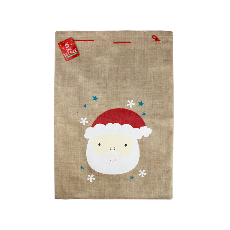Large Hessian Christmas Present Sack