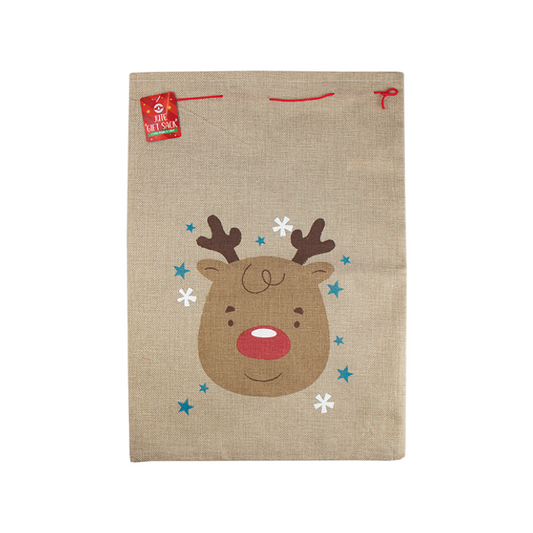 Large Hessian Christmas Present Sack