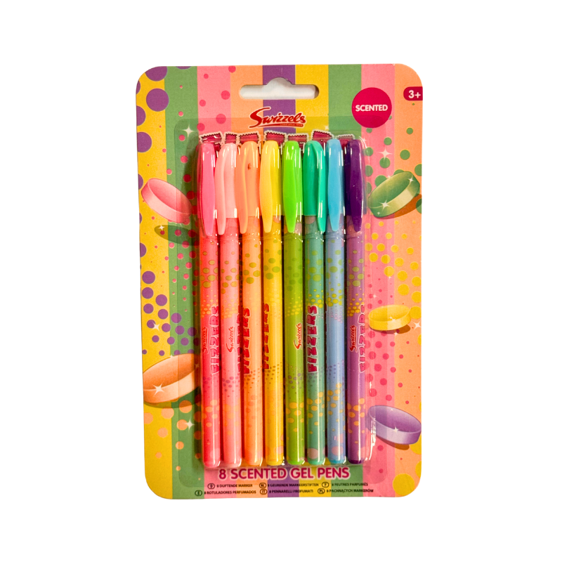 Swizzels Fizzers 8 Scented Gel Pens