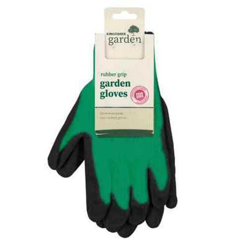 Kingfisher Rubber Grip Garden Gloves