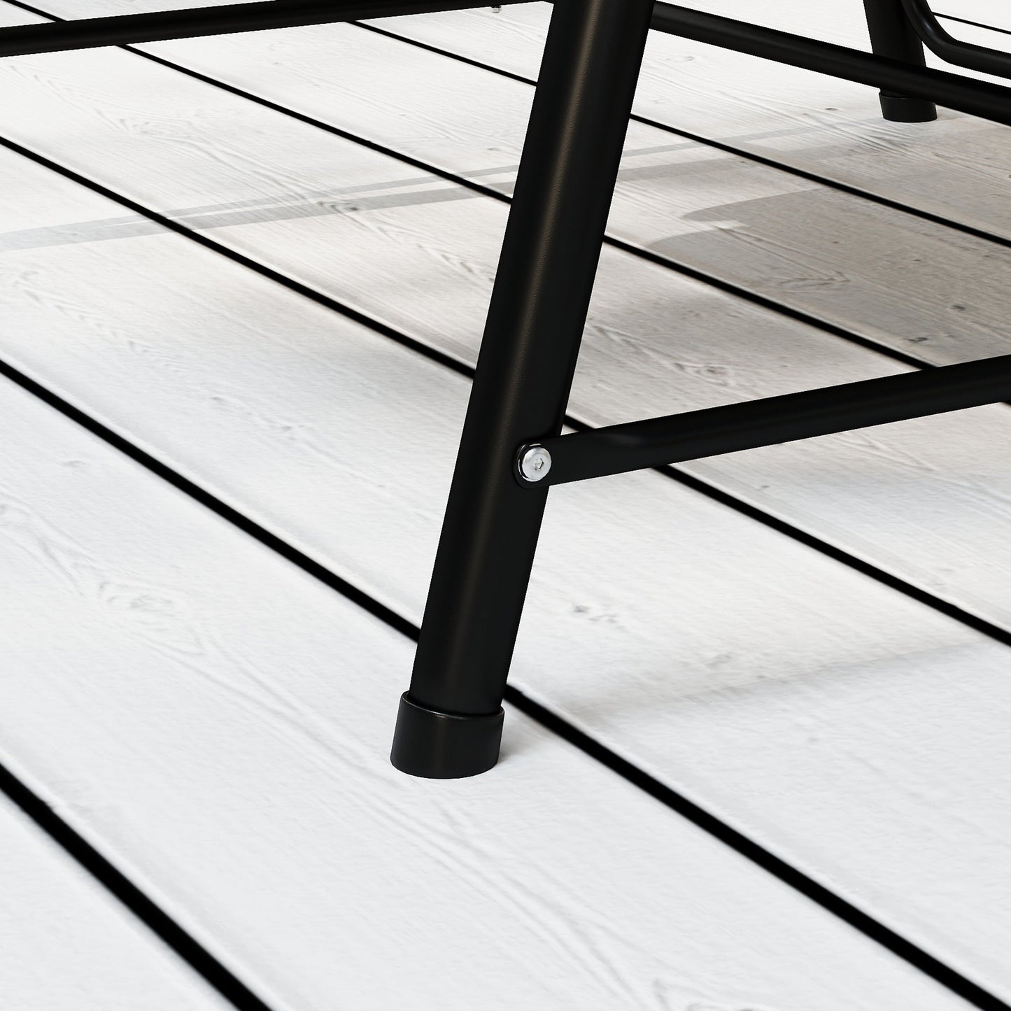 Outsunny Rattan Swing Chair with Stand and Seat Cushion