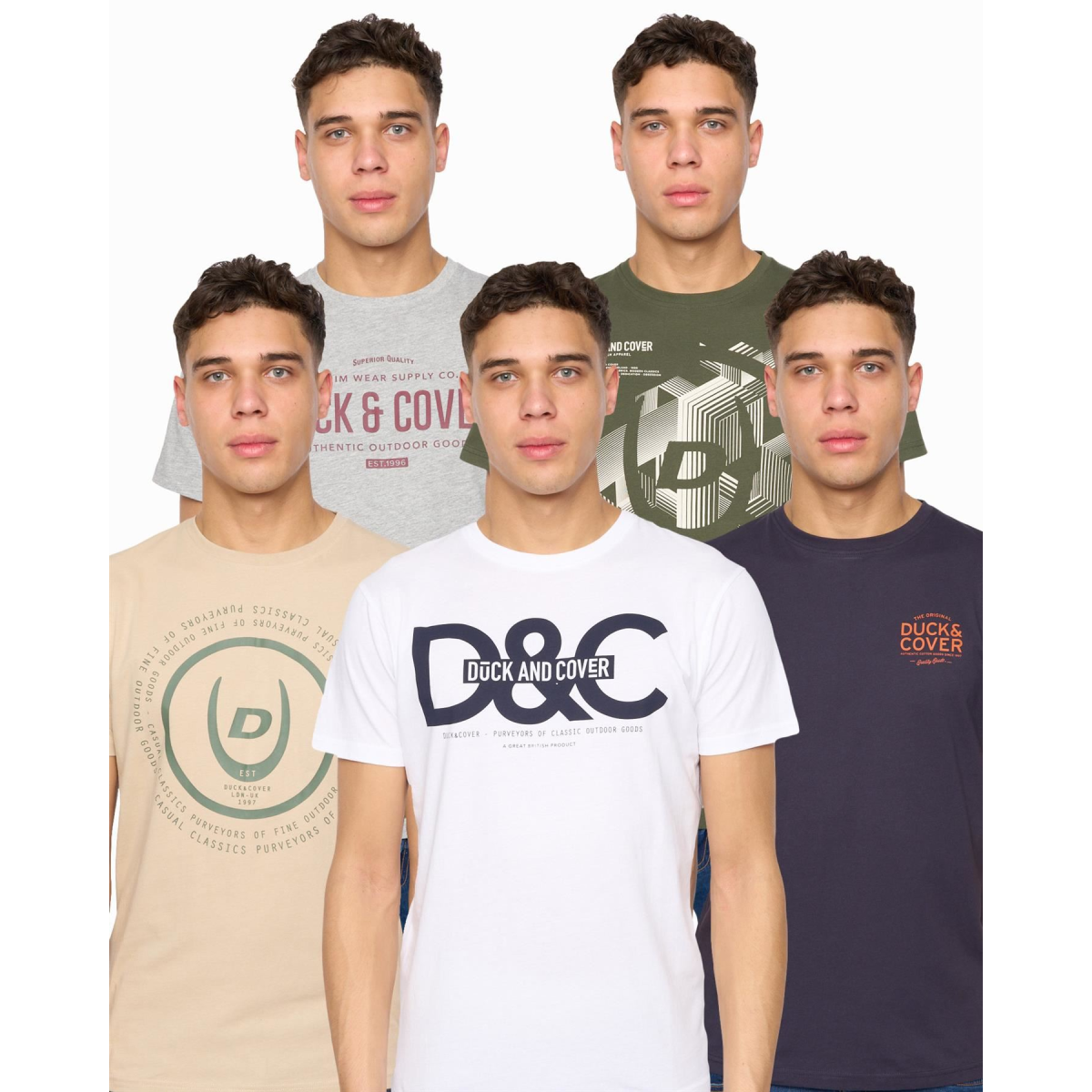 Cheymore T-Shirt 5pk Assorted