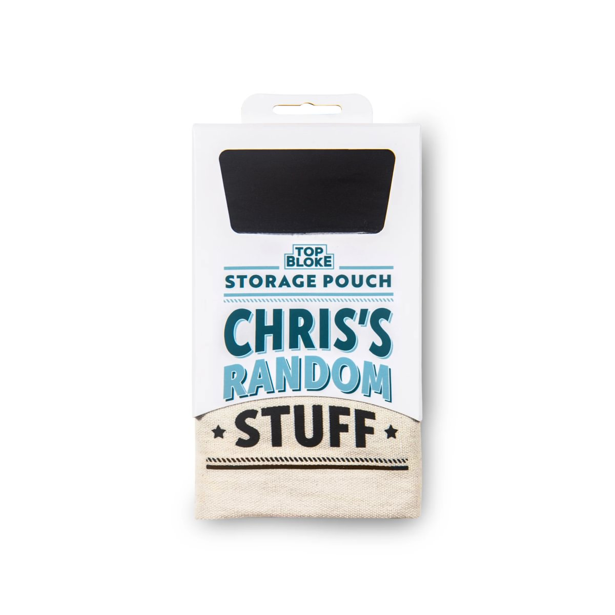 Pre-personalised Top Bloke Storage Pouch Gift For Bits and Pieces
