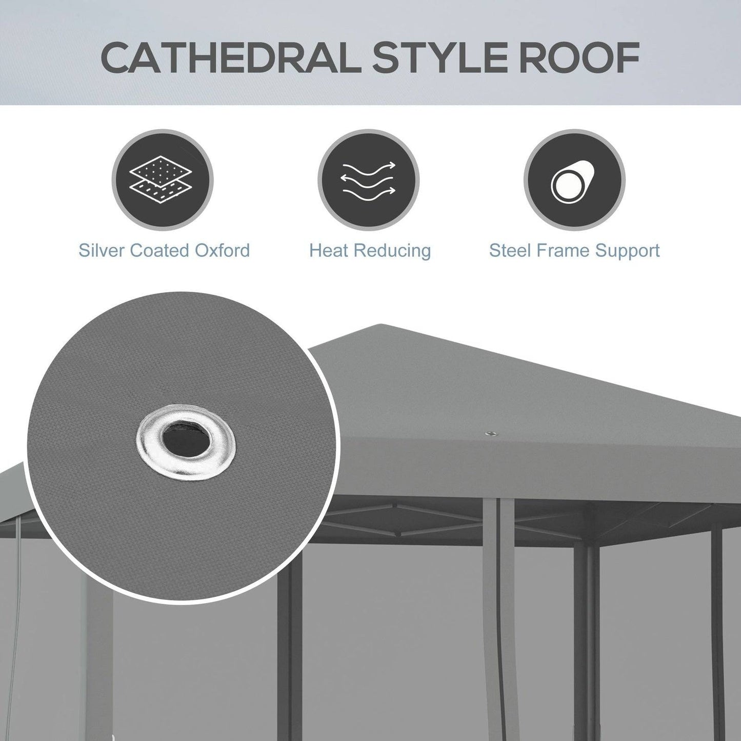 3 x 3 m Pop Up Gazebo