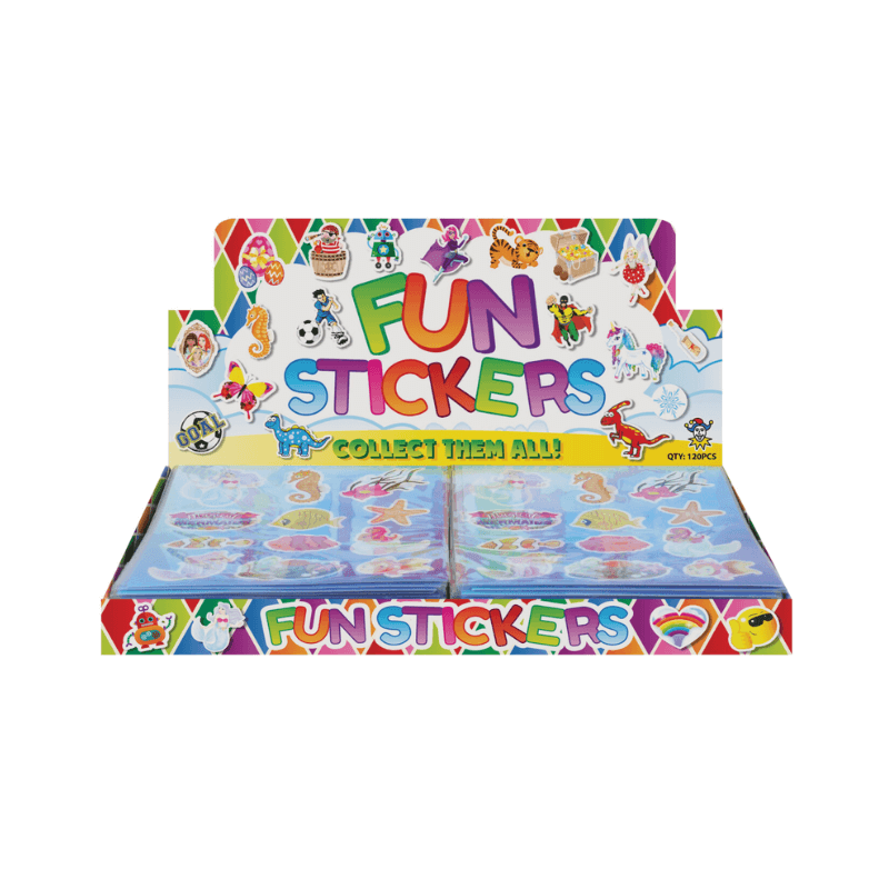 Wholesale Fun Mermaids Stickers - (CDU of 120)
