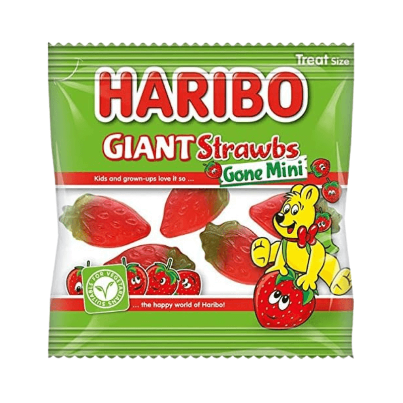 Wholesale Haribo Giant Strawb - (CDU of 100)
