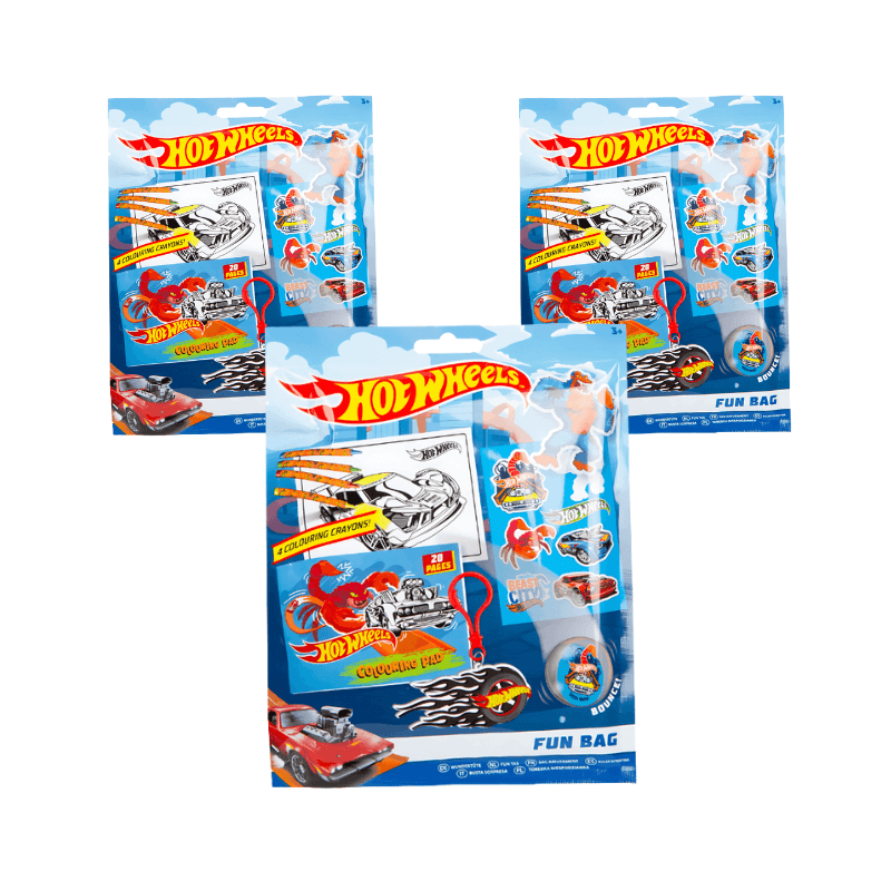 Wholesale Hot Wheels Fun Bag - (Case of 12)