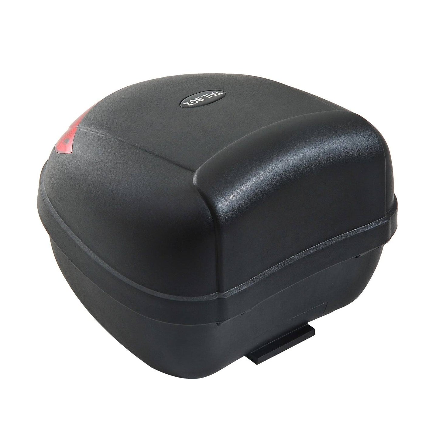 24 L Motorcycle Luggage Case Withreflectors-Black/Red