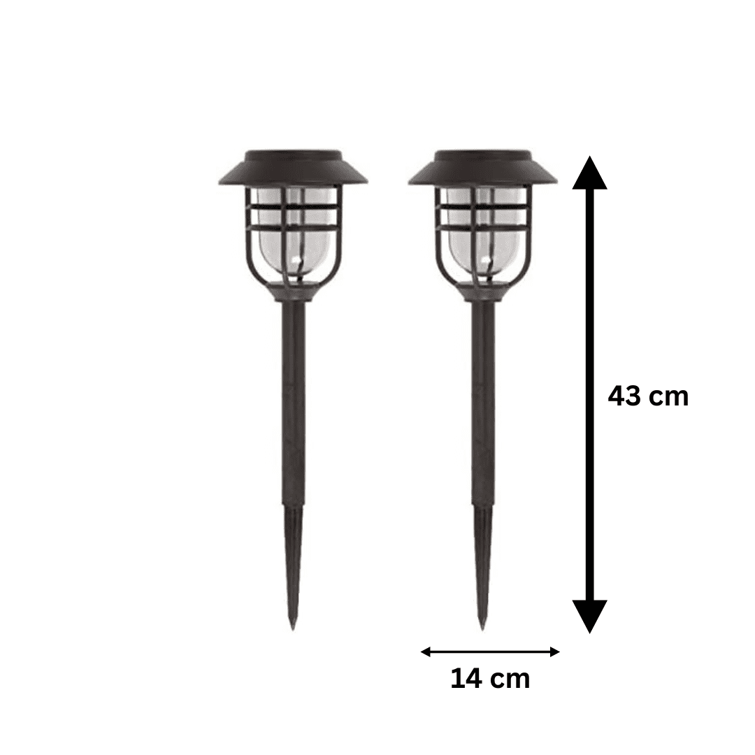 LED Solar Power Pathway Lights for Outdoor Garden